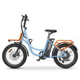 Electric Bike  Hidoes HD-C6 - Motor 250W Battery 36V13AH 20 Inch Tires Disc Brakes - Blue